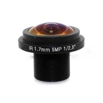 1.7 mm Balıkgözü Lens 5 Megapiksel HD CCTV IP Kamera İçin M12 Dağı / 1 / 2 5