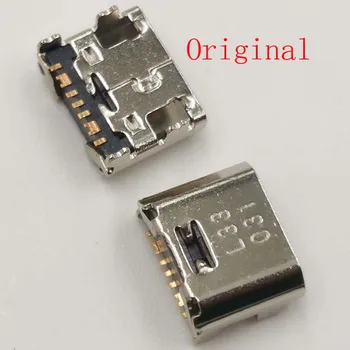 100 Adet USB şarj istasyonu Fiş Şarj samsung için konektör Galaxy Tab 3 Lite Bir E T280 T285 T580 T585 T111 T110 T560 T561