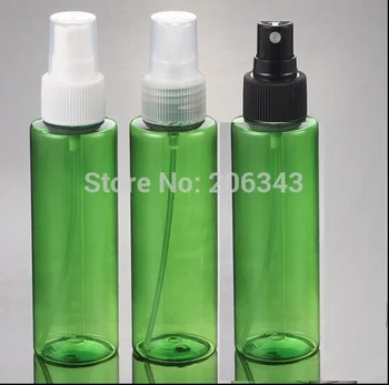 100 ml yeşil PET ŞİŞE veya mavi tuvalet su şişesi veya, sray şişe ile siyah / beyaz / transprent sprey pompası, sis püskürtücü