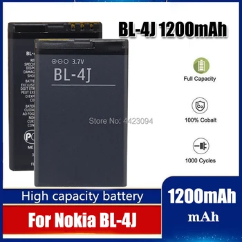 1200 mAh bl 4j BL-4J BL4J Cep Telefonu nokia için pil C6 C6-00 Lumia 620 Dokunmatik 3G Yedek Bateria