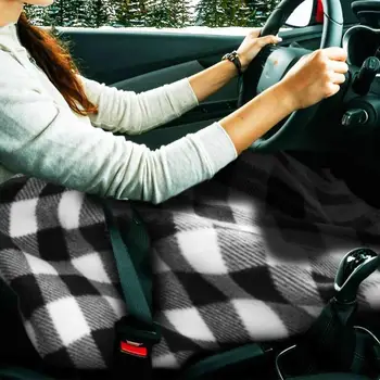 12V Araba Elektrikli Battaniye Araba Monte Ayarlanabilir Sıcaklık Elektrikli Battaniye s Taşınabilir Otomatik ısıtıcılı battaniye
