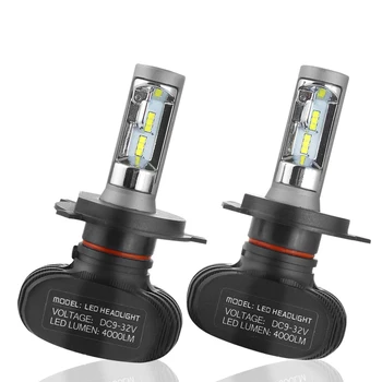 2 Adet LED Sis Lambası kafa lambası ampulleri H4 50W 8000LM H1 H7 H11 LED 9005 9006 Otomatik Far CSP Cips 6500K 12V 24V araba ışıkları