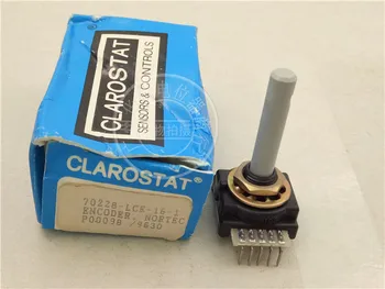 2 adet orijinal CLAROSTAT Kodlayıcı 70228-LCE-16-1 5 pin ayak Potansiyometre Step 16-Eksen Uzunluğu 35mm