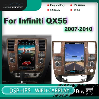 2 Din Android araba radyo Infiniti QX56 2007 2008-2010 Multimedya Araba DVD Oynatıcı Otomatik Stereo Alıcısı GPS navigasyon başkanı Ünitesi