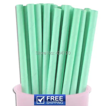 200 adet Nane Yeşil Düz Parti Kağıt Payet, düz Renk Yeşil Kek Pop Sticks, doğum günü Bebek Duş Parti Malzemeleri Süslemeleri
