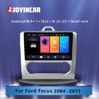 2004 2005 2006-2011 Ford Focus Exi AT Android 10.1 2 DİN 9 İnç GPS Navigasyon Dokunmatik Ekran Dört çekirdekli Araba Radyo Ana Ünite WİFİ