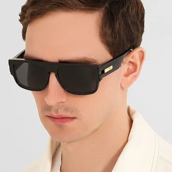 2021 Moda Büyük Çerçeve Güneş Gözlüğü Ücretsiz Kargo Yeni Kişilik Güneş Gözlüğü Dekorasyon erkek ve kadın moda güneş gözlükleri