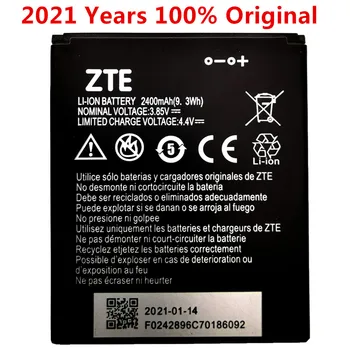 2021 Yıl 100% Orijinal Yüksek Kalite 2400mAh Li3824T44P4h716043 Pil İçin ZTE Blade A520 A521 BA520 Cep Telefonu Pil