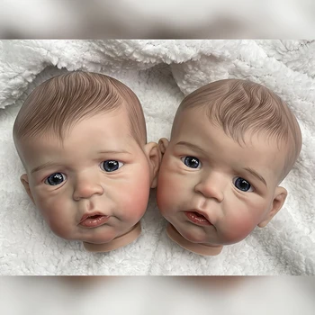 25 İnç DIY Bebek Kiti Bebek Yumuşak Vinil Bitmemiş DIY Bebek Parçaları Bez Vücut ve Gözler