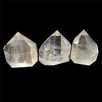 3 adet Gümüş Rutil Kristaller Doğal Kuvars Kulesi Reiki şifa taşı Ev Dekorasyon için, Hediye, çakra Manevi Meditasyon Wicca