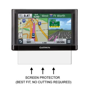 3 * Clear LCD PET Film Anti-Scratch Ekran Koruyucu Kapak Garmin Nuvi 56 56LM 56LMT Havacılık GPS