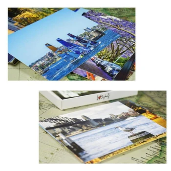 30 adet Sydney görünüm tarzı kart çok kullanımlı Scrapbooking parti davetiyesi DIY Dekorasyon hediye kartı mesaj kartı kartpostal