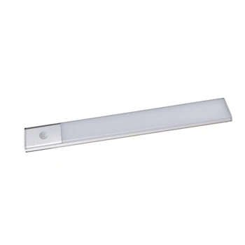 40CM Ultra İnce LED ışıkları dolap aydınlatma hareket Sensörü Gece Lambası USB şarj edilebilir mutfak yatak odası Gardırop