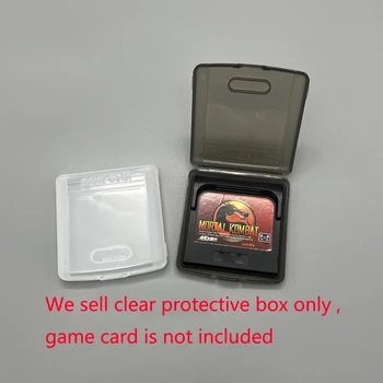 500 ADET Yüksek kalite Koruyucu Kapak Oyun kartuşu oyun kartı saklama kutusu Sega GameGear GG kart vitrini