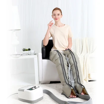 6 Kavite Elektrikli Hava Basıncı ayak masaj aleti Buzağı Varisli Damarlar Terapi Cihazı Otomatik Döngüsü Relax Veren Yaşlı Adam İyi Hediye