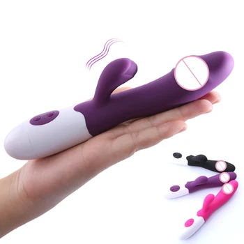 7 Hız G Noktası Vibratör kadınlar için Seks oyuncak Yapay Penis Tavşan Vibratör Vajinal Klitoral masaj Kadın mastürbasyon için seks oyuncakları Kadınlar için