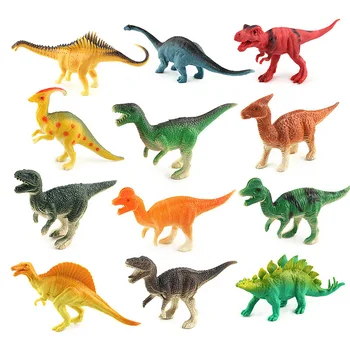 8 Adet / takım Mini Dinozor Modeli Çocuk eğitici oyuncak Küçük Simülasyon Hayvan Figürleri Dinozor Parkı Koleksiyonu Oyuncak çocuk Hediye