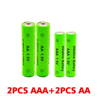 AA + AAA NiMH 1.5 V şarj edilebilir pil AAA Alkalin 3800-3000mah Meşale Oyuncak MP3 Çalar Yedek NiMH Pil