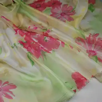 Akan Şifon Cosplay Elbise Kumaş 30D İpeksi Nefes DIY Eşarp bluz Malzemesi