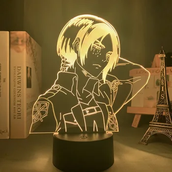 Akrilik 3d lamba Ymir Titan Ev odası dekor için ışık çocuk hediye Ymir LED Gece Lambası Anime