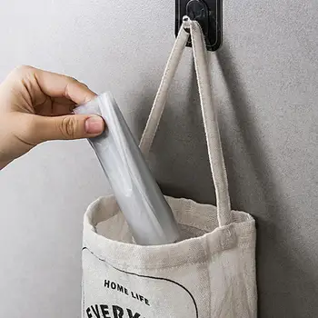 Alışveriş çantası Pratik Modern Tarzı Ev Organizasyon Duvar Asılı çöp torbası Çeşitli Eşyalar Tutucu Mutfak için