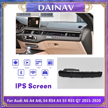 Android Araba GPS Copilot LCD Enstrüman Audi A6 A4 A4L S4 RS4 A5 S5 RS5 Q7 2015-2020 Kafa Ünitesi Radyo LCD Pano Ekran