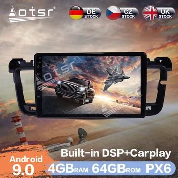 Aotsr 9 inç Android 9.0 Araba Radyo GPS Navigasyon DSP Otomatik Stereo Video Multimedya DVD Oynatıcı Peugeot İçin 508 2011 2012 - 2018