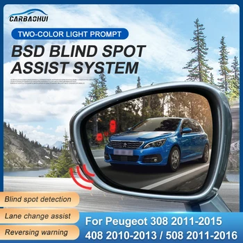 Araba Ayna Kör Nokta Algılama Sistemi BSD BSA BSM Park Sensörü Şerit Değiştirme Yardımı Peugeot 308 508 2011-2016 İçin 408 2010-2013