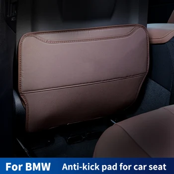 Araba koltuğu kick pad Anti-kir pad BMW serisi için X2 X5 X6 X7 f10 f11 g30 g31 g20 21 f12 f13 f30 f31 araba koltuğu koruma