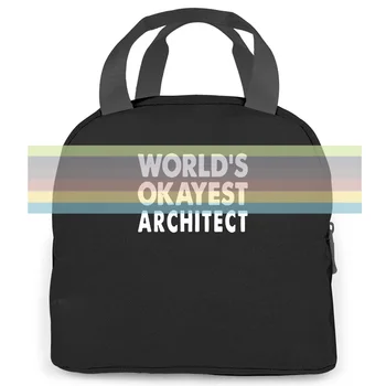 Architec-Dünyalar Okayest Mimar satışa kadın erkek Taşınabilir yalıtımlı öğle yemeği çantası yetişkin