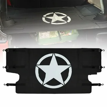 Arka Kargo Kapağı Bagaj Güvenlik Kalkanı 2007-2018 Jeep Wrangler JK JKU 4-Door Polyester