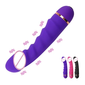 AV Sopa 20 Hızları G Noktası Klitoris Stimülatörü Yapay Penis Vibratör Yetişkin Ürünleri Kadın mastürbasyon için seks oyuncakları Kadınlar için