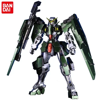 Bandai Gundam Anime Figürü MG 1/100 GN-002 Dynames Gundam Metal Renkli Kuvvet Melek 00 Kadar Yüksek Çocuk Hediye Montaj Modeli için