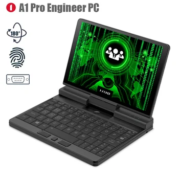 Bir A1 Pro Mühendis PC Flip Dizüstü IPS 7 İnç Intel Core i5-1130G7 Cep Bilgisayar 16G 512GB RS232 Taşınabilir Tablet Windows 11 İŞLETİM SİSTEMİ