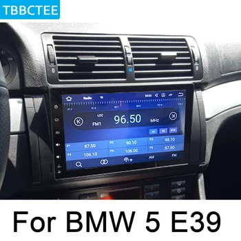 BMW 5 Serisi için E39 1995 ~ 2003 Android Araba Multimedya oynatıcı WİFİ GPS Navigasyon otomobil radyosu dokunmatik ekran Bluetooth WİFİ Sistemi