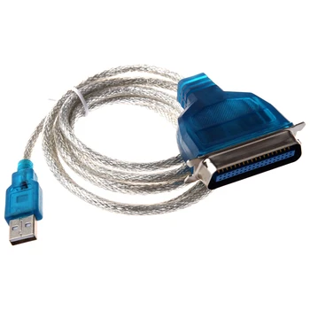 Büyük satış USB'den Paralel IEEE 1284 Yazıcı Adaptör Kablosu PC'ye (Eski paralel yazıcınızı bir USB bağlantı noktasına bağlayın)