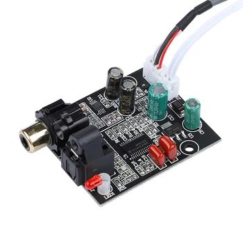 DAC Dijital Dekoder CS8416 + CS4344 Fiber Optik Koaksiyel Dijital Sinyal Girişi Stereo Ses Çıkışı Decod Amplifikatör