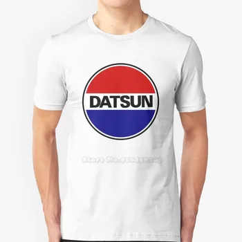 Datsun Logo kısa kollu tişört Harajuku Hip-Hop T-Shirt Tee Üstleri Datsun Nissan Datto Jdm Japon Araba Yarışı Datsun 1200