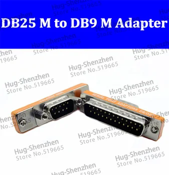DB9 DB25 Erkek Adaptör D9 / D25 Seri Port Adaptörü 9Pin/25Pin Erkek Konnektör 9 P / 25 P Dönüştürmek korumak joint-10pcs