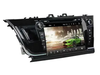 DSP 6 Çekirdekli PX6 Android 10 Araba DVD Oynatıcı Toyota Corolla 2013-2016 için RHD Stereo Radyo GPS WIFI Bluetooth 5.0 Kolay Bağlantı