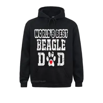 Dünyanın En İyi Beagle Baba Köpek Sevgilisi Hoodies Kadınlar için Baskılı Tişörtü Sokak 2022 Yeni Spor Giyim Uzun Kollu