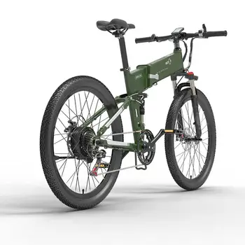 Elektrikli Bisiklet 500 W Ebike 26 inç Katlanır Elektrikli Bisiklet 21 Dişli Hız Dağ Bisikleti IP54 Su Geçirmez 500 W 48 V 10.4 AH 30 km/saat ebik