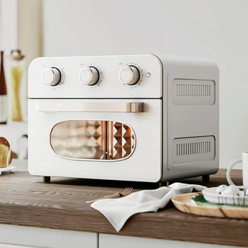 Elektrikli Fırın Beyaz Çok Fonksiyonlu Fırın kızartma tavası Pişirme makinesi Ev pizza makinesi Meyve Barbekü Tost Makinesi Fırın Mutfak İçin