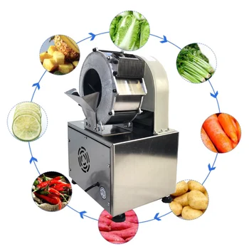 Elektrikli Sebze Kesici Sebze Dilimleme Restoran Gıda Işlemi Sebze Kesme makinesi