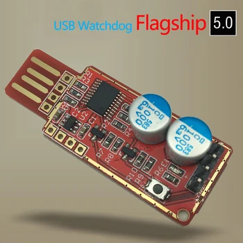 En iyi USB Watchdog Kartı Bilgisayar Zamanlayıcı Katılımsız Otomatik Yeniden Başlatma Sıfırlama Modülü Mavi Ekran Oyun Sunucusu BTC LTC Madencilik Madenci