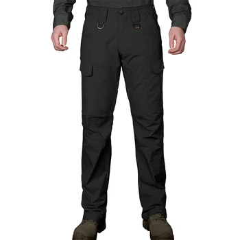 Erkek Kargo Pantolon Ordu Askeri Stil Taktik Pantolon Erkek T400 Camo Jogger Artı Boyutu Cep Erkekler Kamuflaj Siyah Pantolon