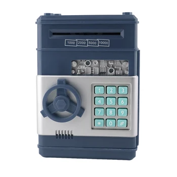 Eworld Sıcak Yeni Kumbara Mini ATM Para Kutusu Güvenlik Elektronik Şifre Çiğneme Para Nakit Para Yatırma Makinesi Hediye Çocuklar Çocuklar için