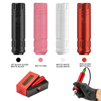 EZ Gazer Döner Kartuş Dövme Makinesi Kalem Almanya Faulhaber Motor Renk Paketleme ve Karıştırma için Değiştirilebilir Kameralar