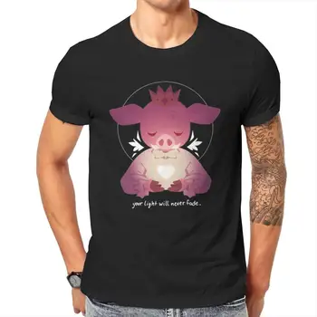 Eğlence Technoblade Asla Ölmez Oyun T-Shirt Erkekler O Boyun Saf Pamuk T Shirt Kısa Kollu Tee Gömlek Artı Boyutu Üstleri