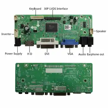 HDMİ + DVI + VGA + Ses Denetleyici Kurulu İçin 22 